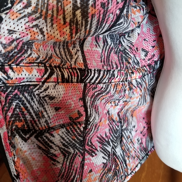 Christopher and Banks Swim Bathing Suit Mesh Coverup Multicolored Sz M - Picture 5 of 8